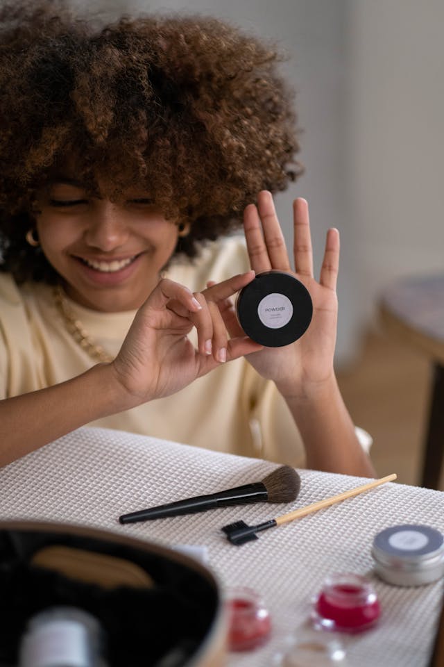 Influencer engaging with audience